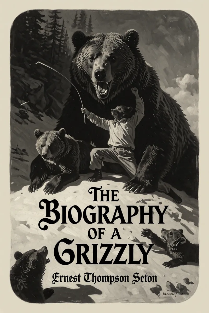 Cover of The Biography of a Grizzly by Ernest Thompson Seton