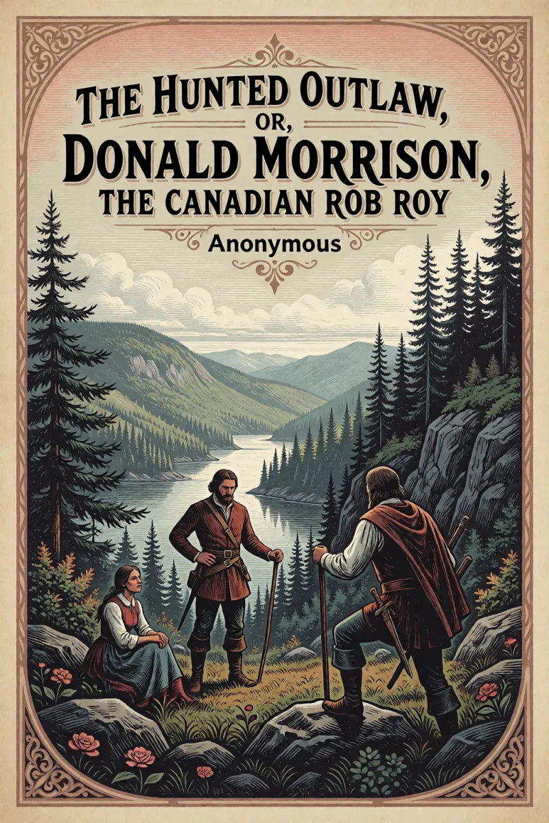 Cover of The Hunted Outlaw, or, Donald Morrison, the Canadian Rob Roy by Anonymous