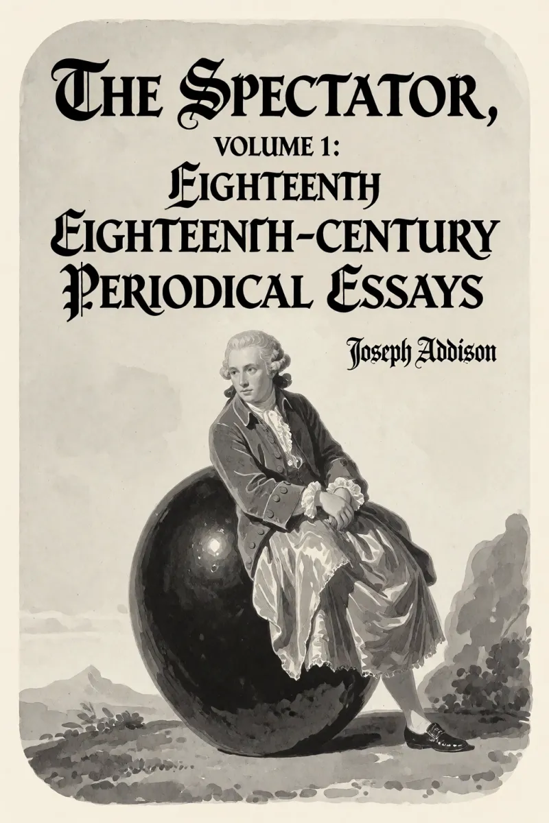 Cover of The Spectator, Volume 1: Eighteenth-Century Periodical Essays by Joseph Addison