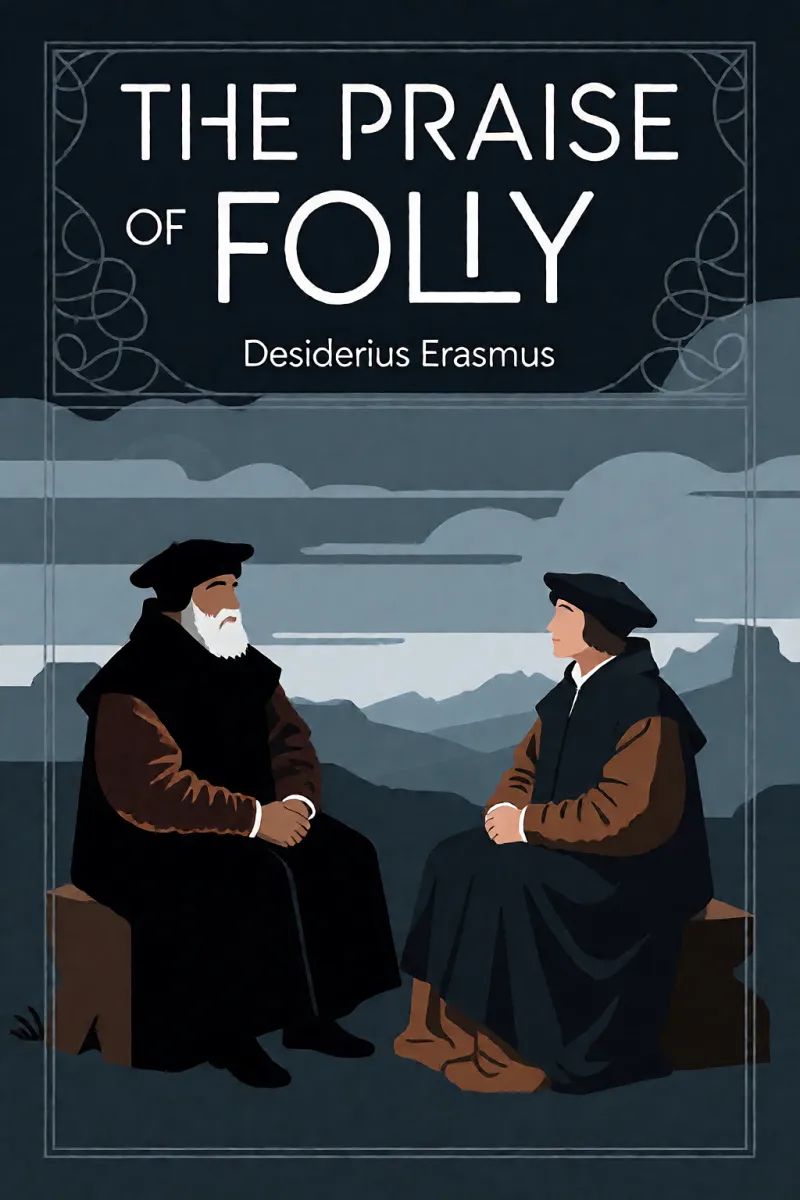 Cover of The Praise of Folly by Desiderius Erasmus