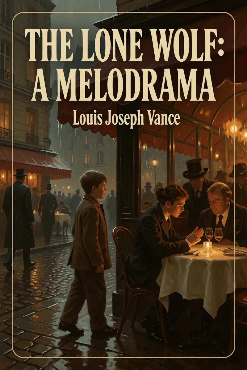 Cover of The Lone Wolf: A Melodrama by Louis Joseph Vance