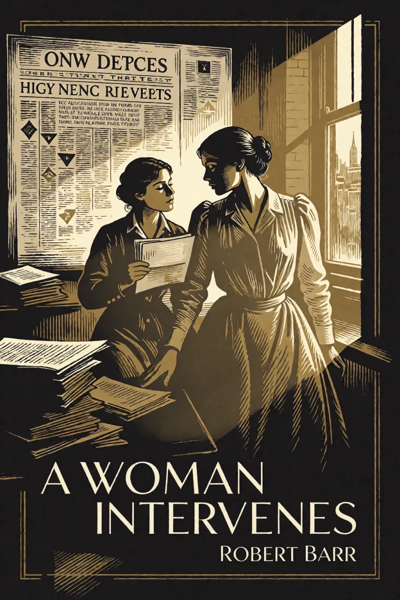 Cover of A Woman Intervenes by Robert Barr