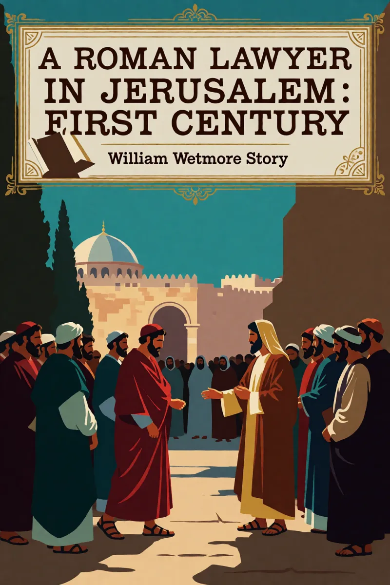 Cover of A Roman Lawyer in Jerusalem : First Century by William Wetmore Story