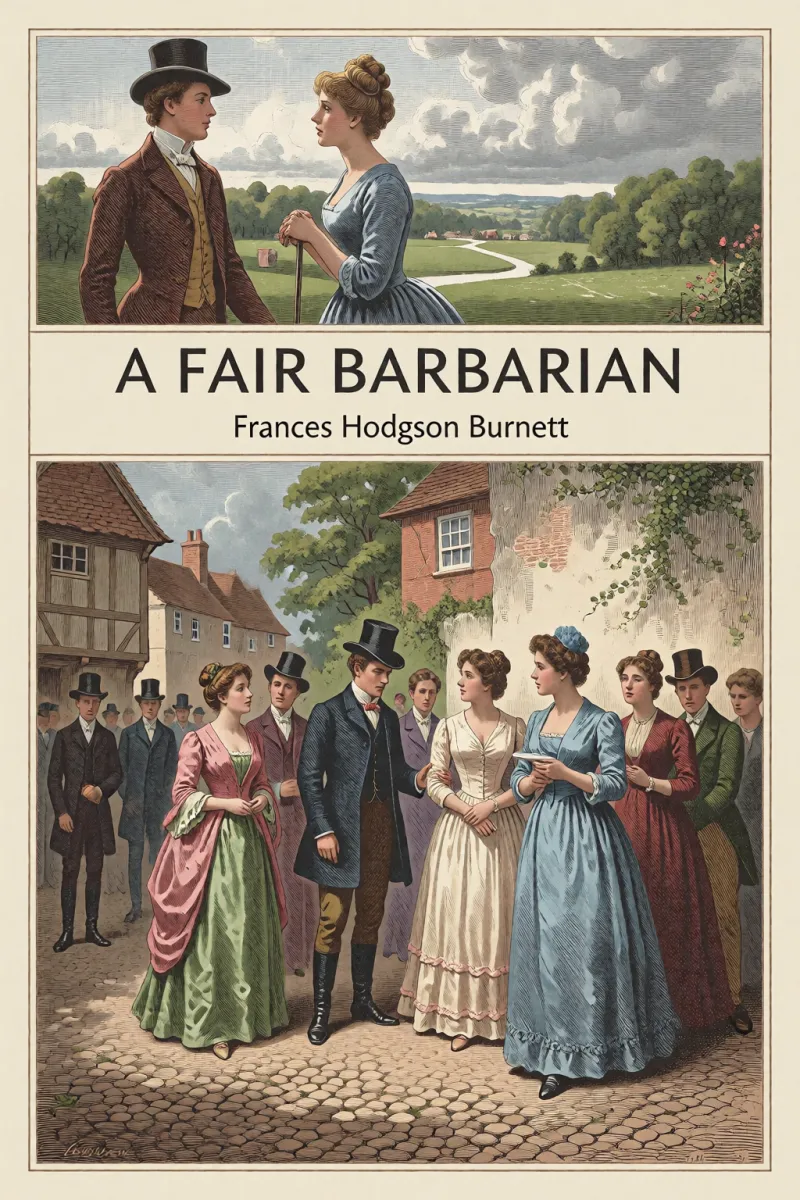 Cover of A Fair Barbarian by Frances Hodgson Burnett