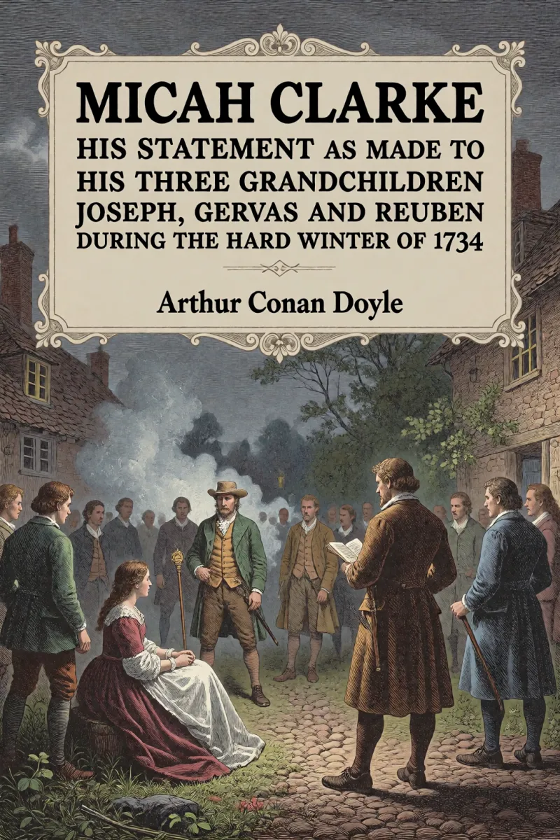 Cover of Micah Clarke: His Statement as made to his three grandchildren Joseph, Gervas and Reuben During the Hard Winter of 1734 by Arthur Conan Doyle
