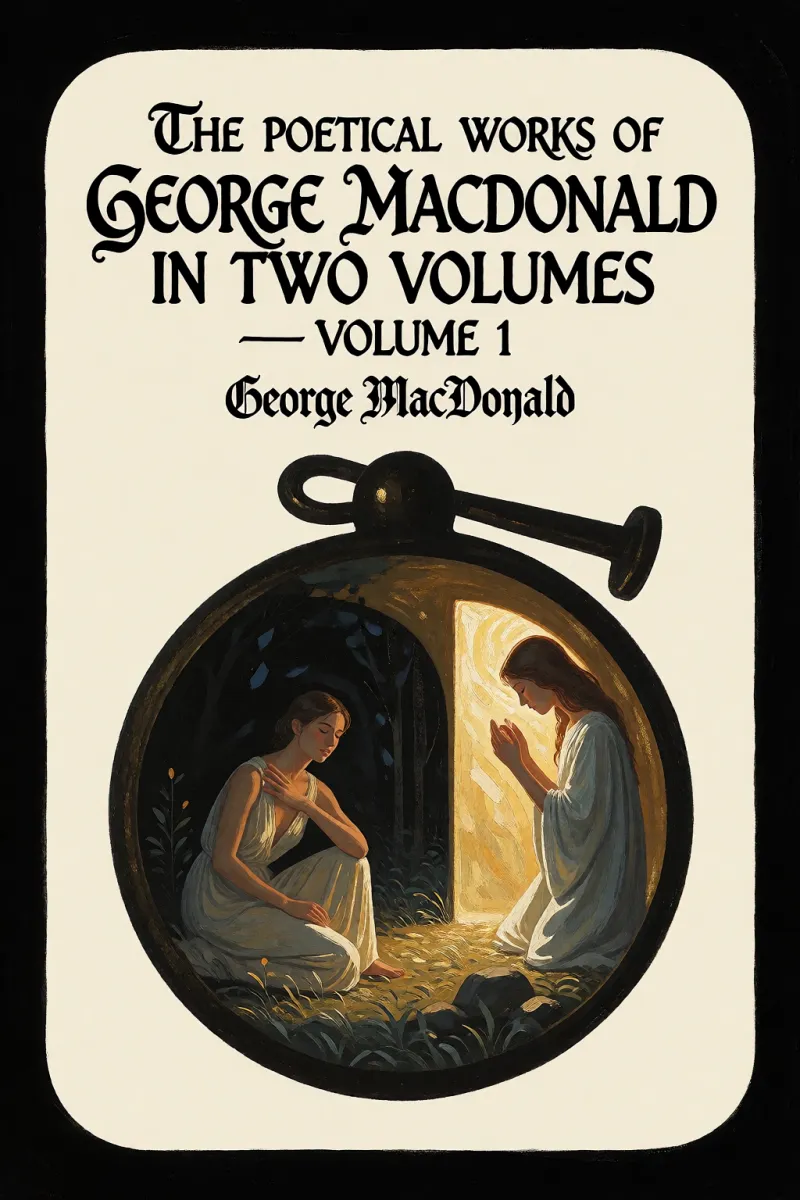Cover of The poetical works of George MacDonald in two volumes — Volume 1 by George MacDonald