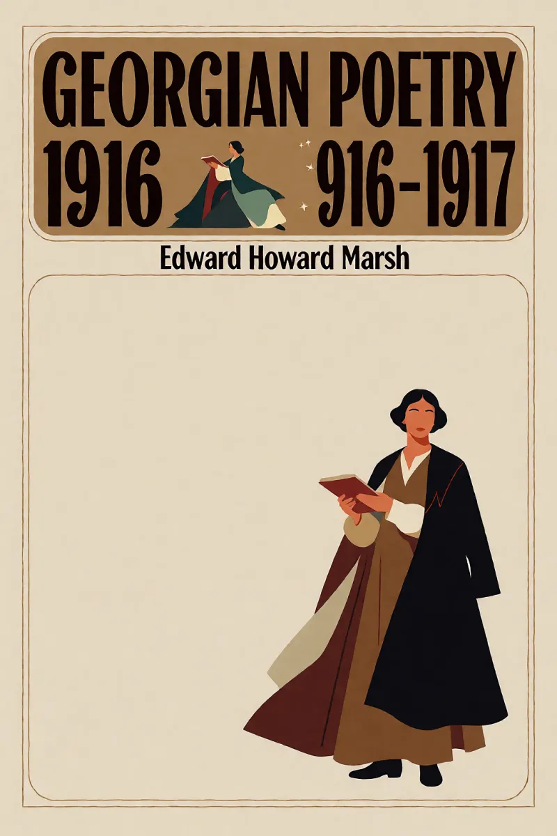 Cover of Georgian Poetry 1916-1917 by Edward Howard Marsh