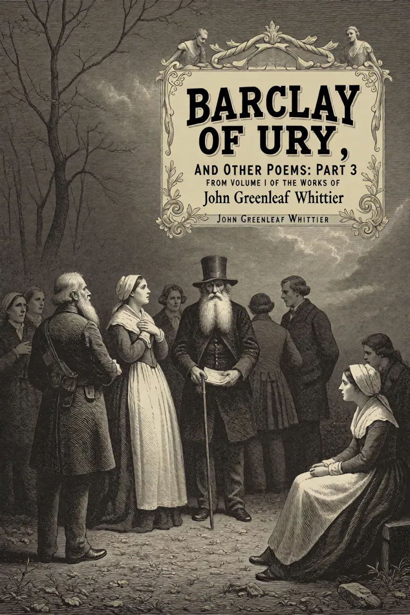 Cover of Barclay of Ury, and other poems: Part 3 From Volume I of The Works of John Greenleaf Whittier by John Greenleaf Whittier