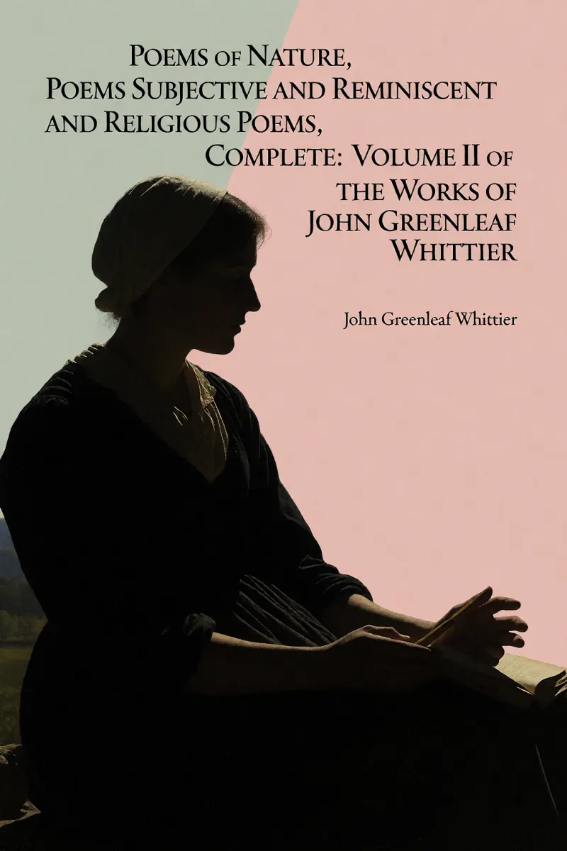 Cover of Poems of Nature, Poems Subjective and Reminiscent and Religious Poems, Complete: Volume II of The Works of John Greenleaf Whittier by John Greenleaf Whittier