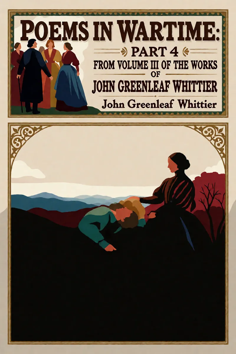 Cover of Poems in Wartime: Part 4 From Volume III of The Works of John Greenleaf Whittier by John Greenleaf Whittier