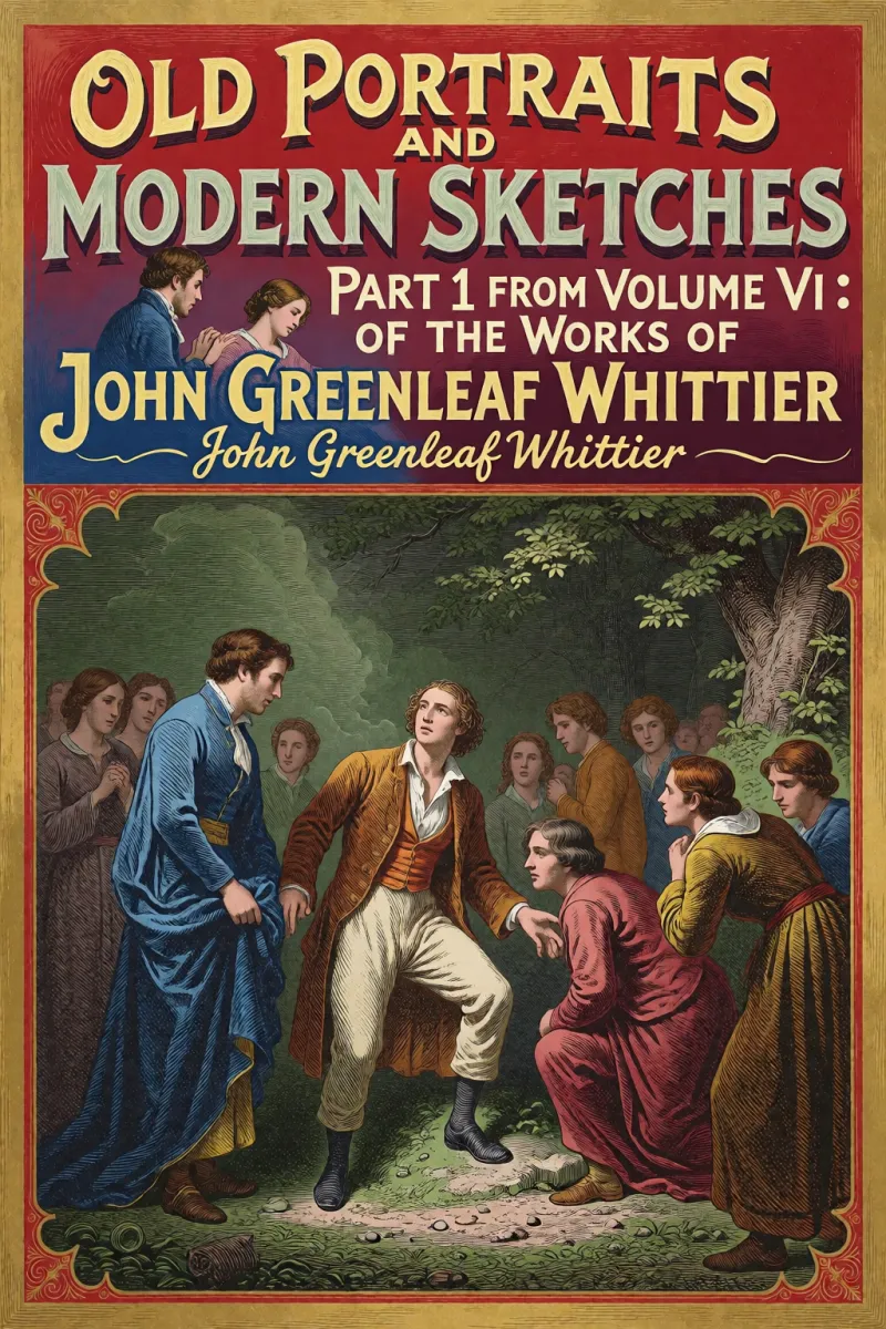 Cover of Old Portraits and Modern Sketches: Part 1 from Volume VI of The Works of John Greenleaf Whittier by John Greenleaf Whittier