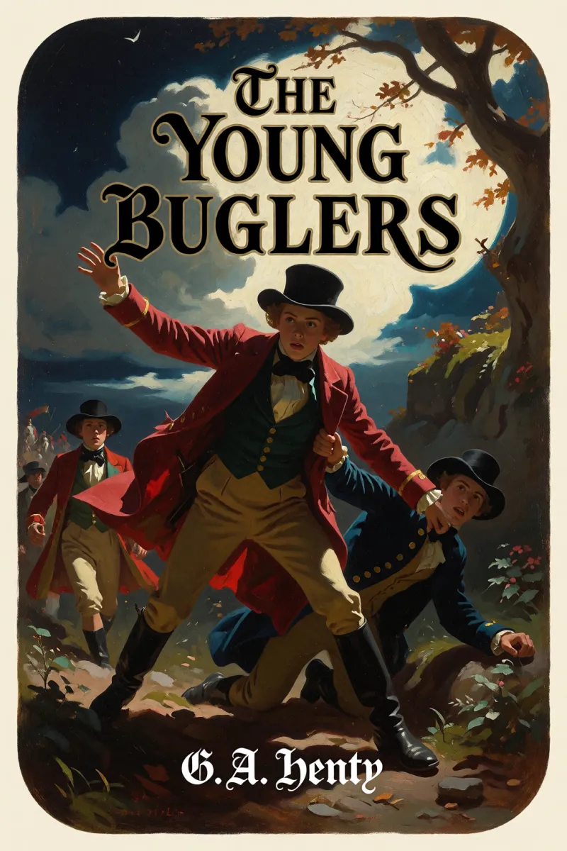 Cover of The Young Buglers by G. A. Henty