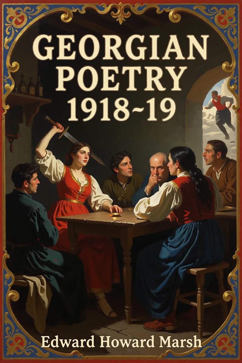 Cover of Georgian Poetry 1918-19 by Edward Howard Marsh
