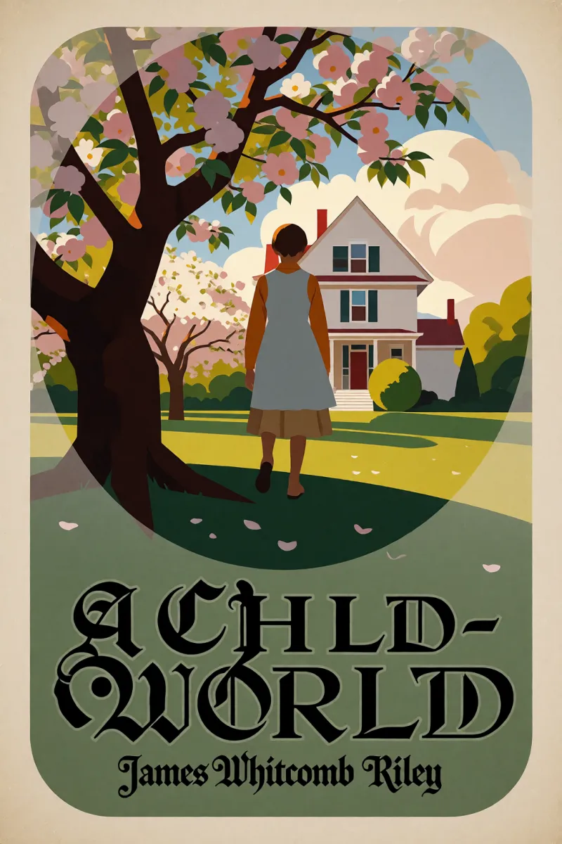 Cover of A Child-World by James Whitcomb Riley