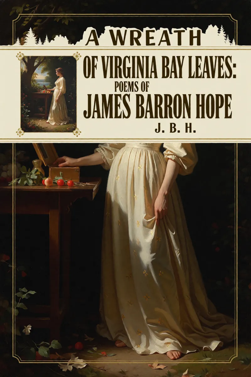 Cover of A Wreath of Virginia Bay Leaves: Poems of James Barron Hope by J. B. H.
