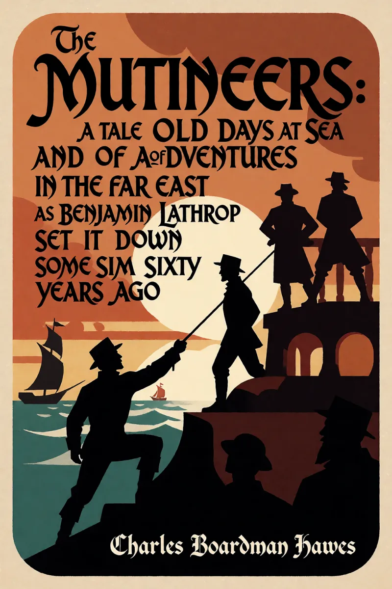 Cover of The Mutineers: A Tale of Old Days at Sea and of Adventures in the Far East as Benjamin Lathrop Set It Down Some Sixty Years Ago by Charles Boardman Hawes