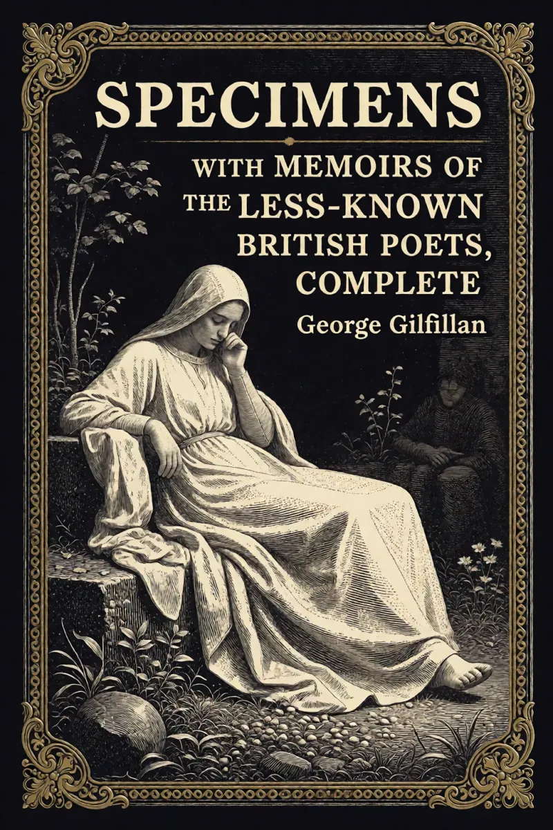 Cover of Specimens with Memoirs of the Less-known British Poets, Complete by George Gilfillan