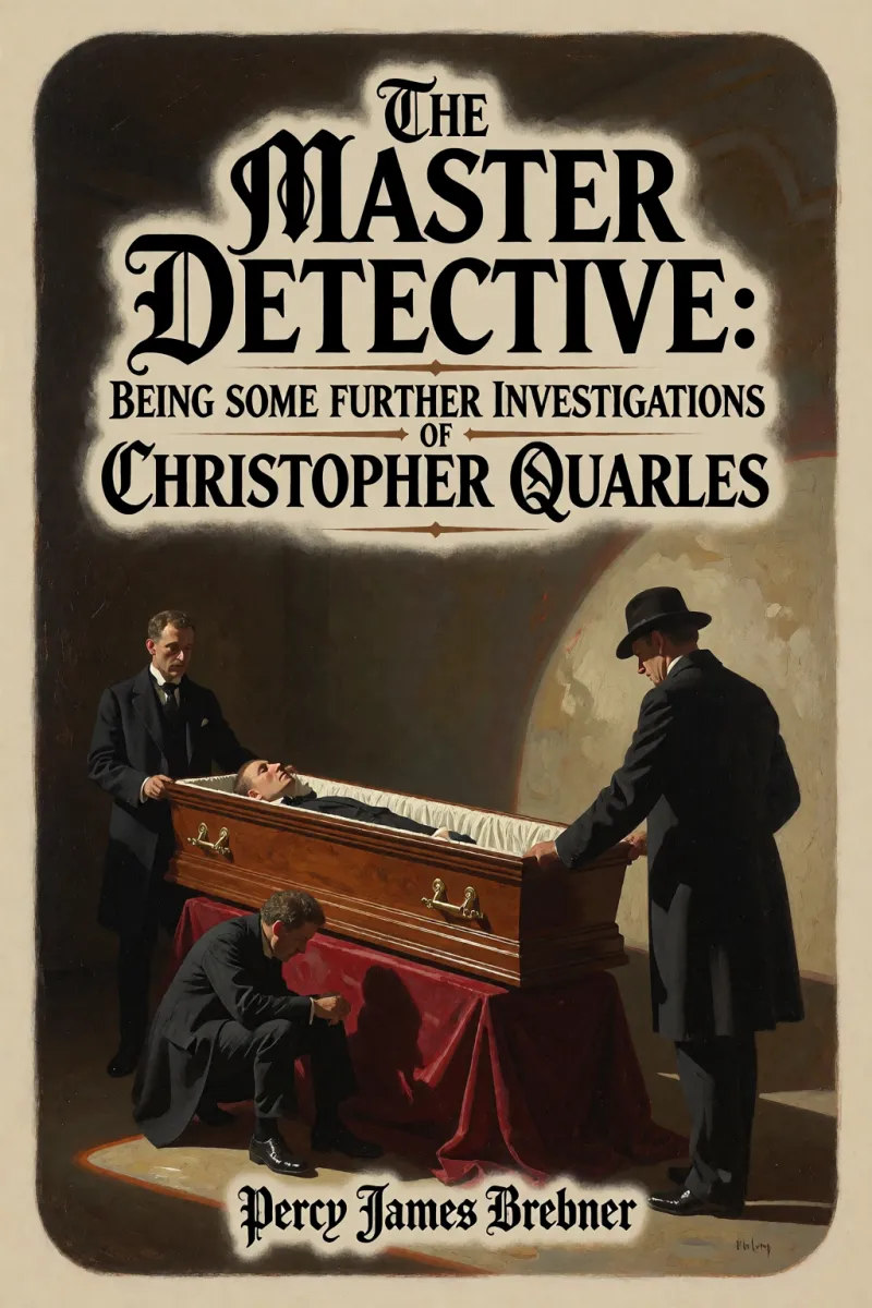 Cover of The Master Detective: Being Some Further Investigations of Christopher Quarles by Percy James Brebner