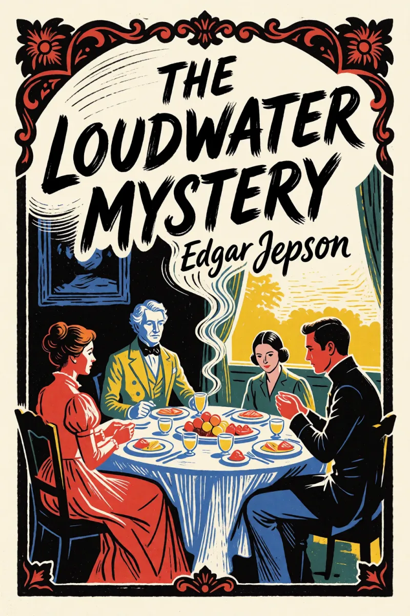 Cover of The Loudwater Mystery by Edgar Jepson