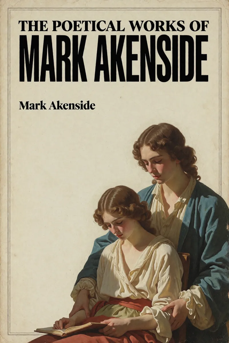 Cover of The Poetical Works of Mark Akenside by Mark Akenside