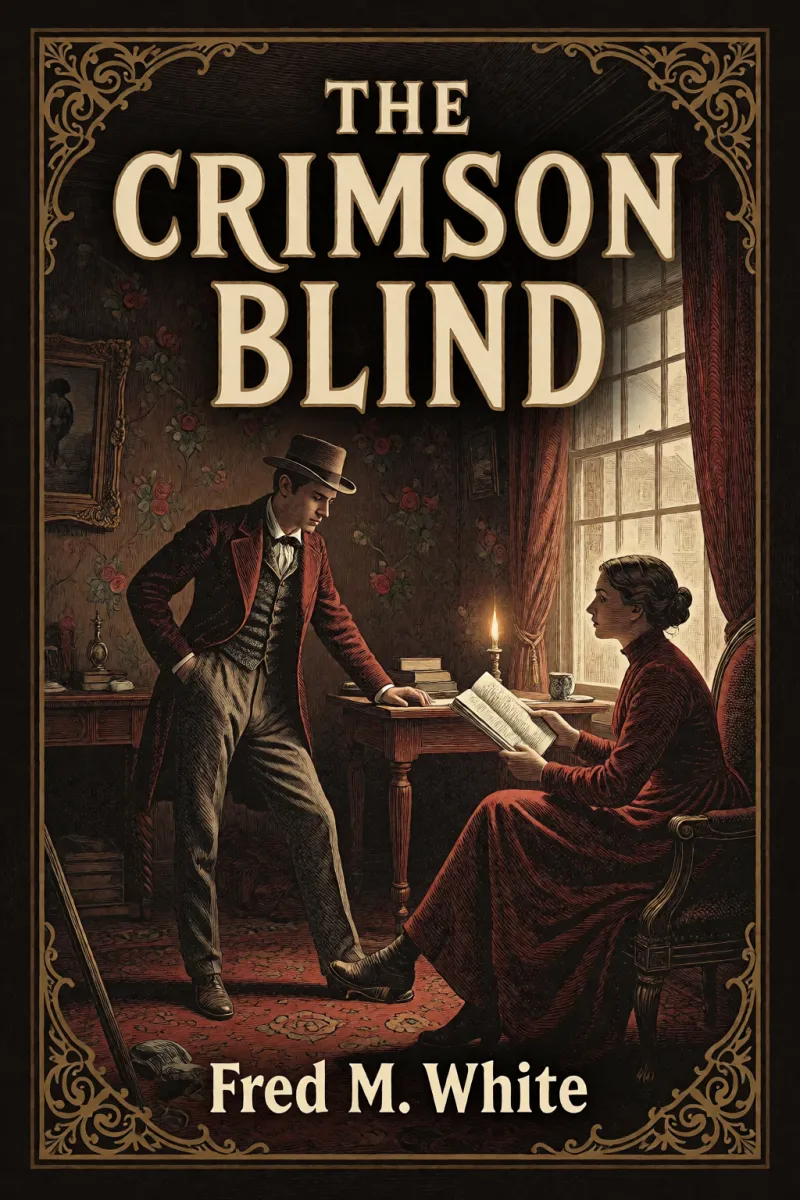 Cover of The Crimson Blind by Fred M. White
