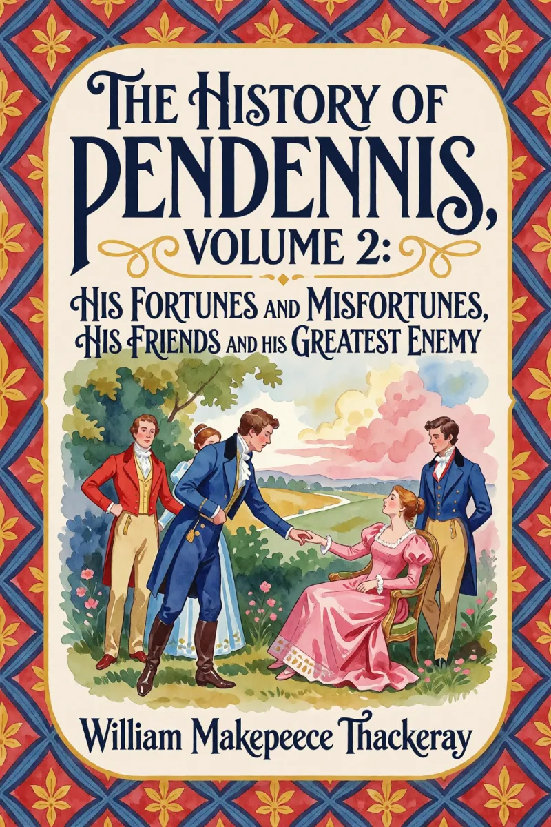Cover of The History of Pendennis, Volume 2: His Fortunes and Misfortunes, His Friends and His Greatest Enemy by William Makepeace Thackeray