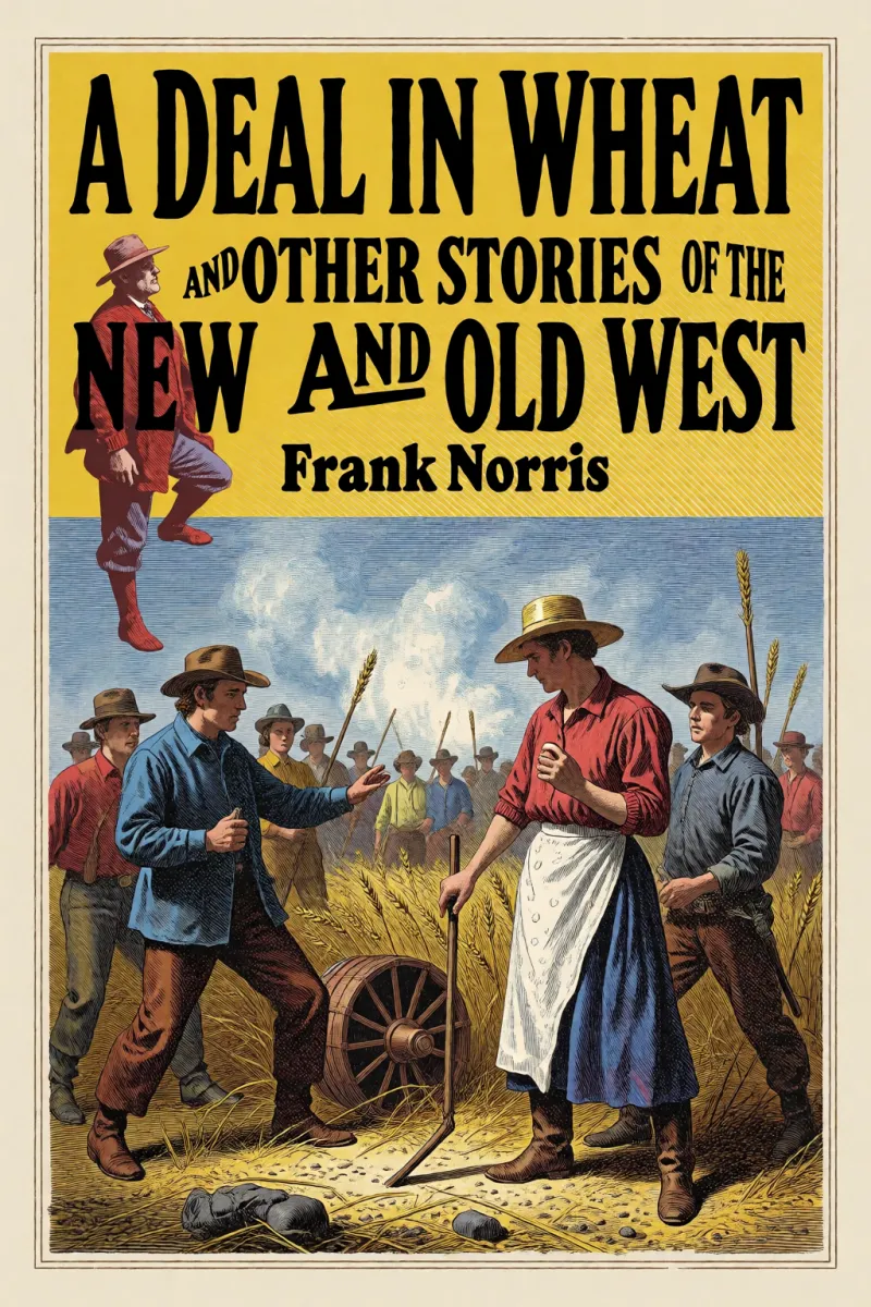 Cover of A Deal in Wheat and Other Stories of the New and Old West by Frank Norris