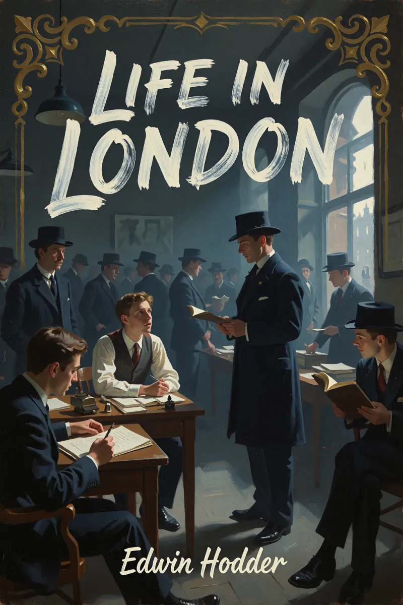 Cover of Life in London by Edwin Hodder