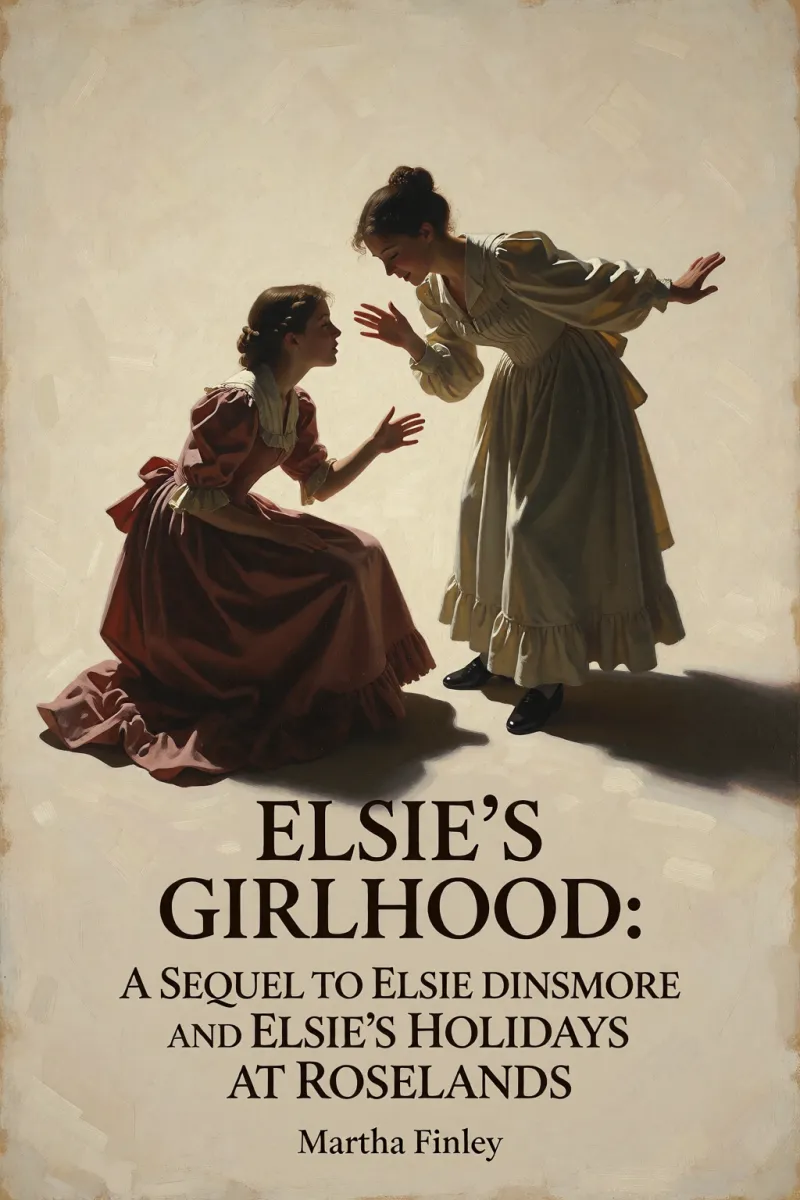 Cover of Elsie's Girlhood: A Sequel to "Elsie Dinsmore" and "Elsie's Holidays at Roselands" by Martha Finley
