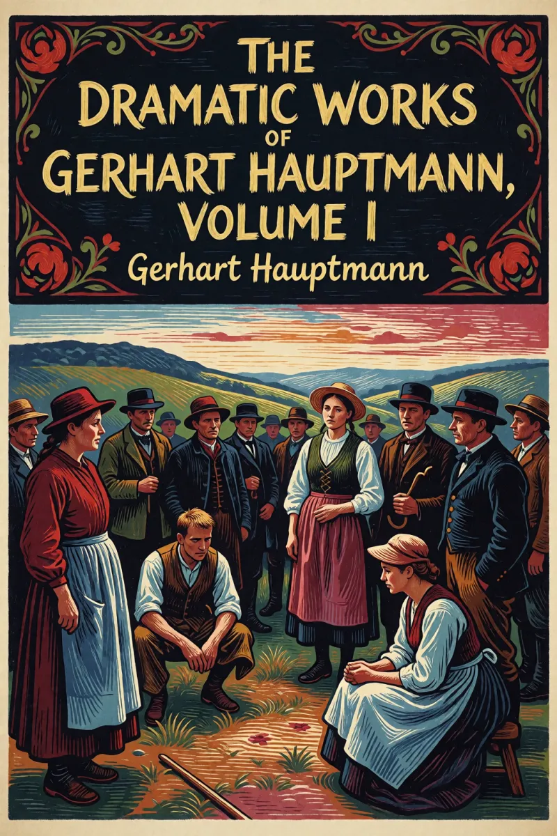 Cover of The Dramatic Works of Gerhart Hauptmann, Volume I by Gerhart Hauptmann