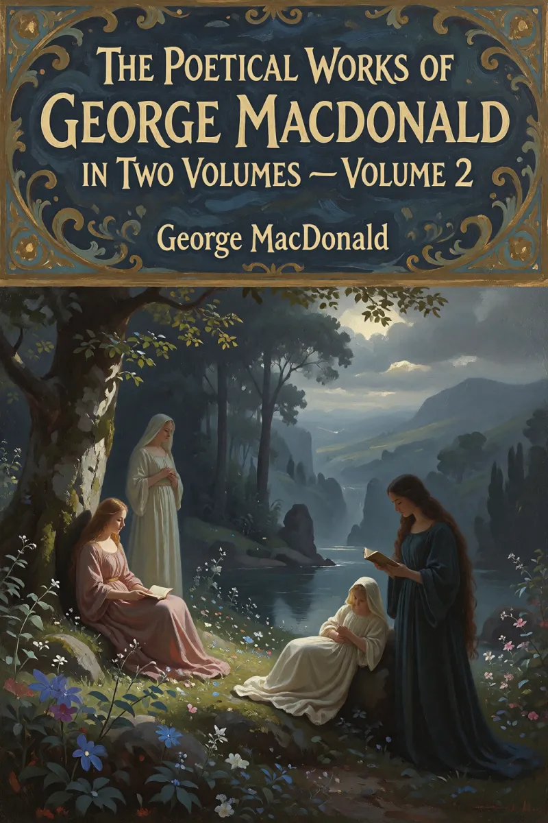 Cover of The poetical works of George MacDonald in two volumes — Volume 2 by George MacDonald