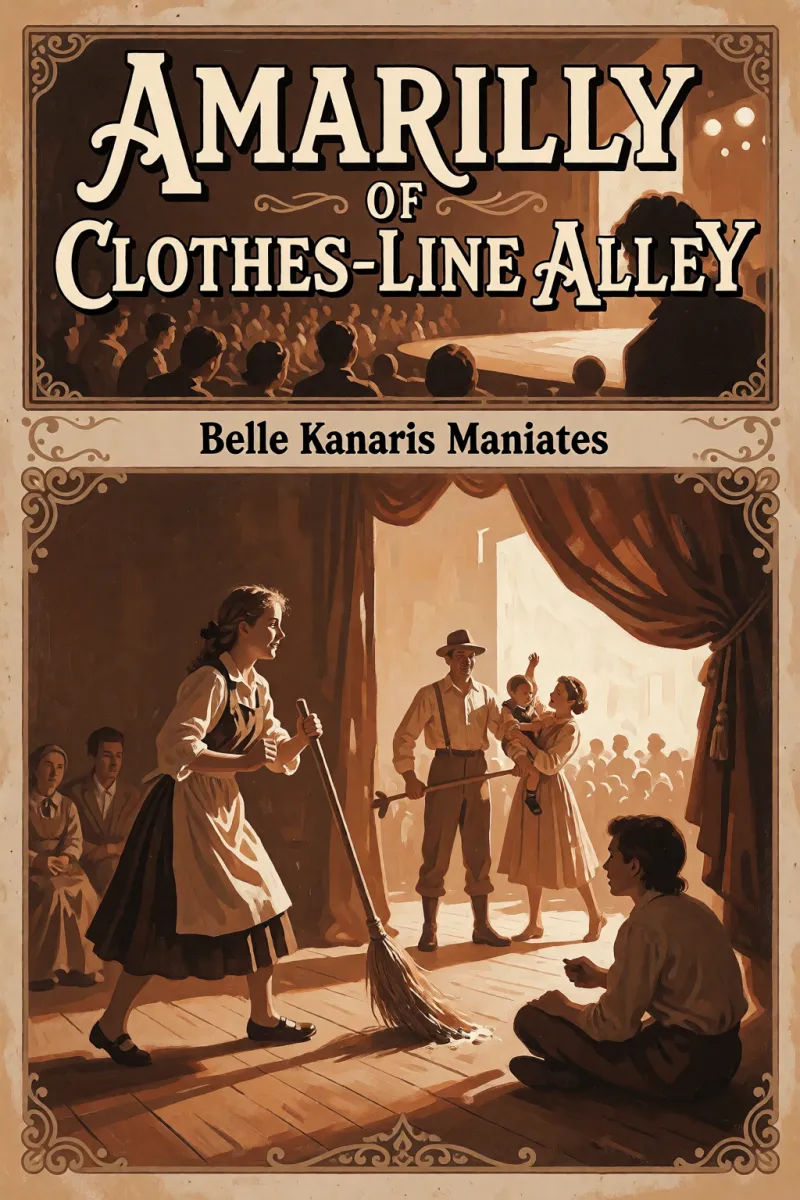 Cover of Amarilly of Clothes-line Alley by Belle Kanaris Maniates