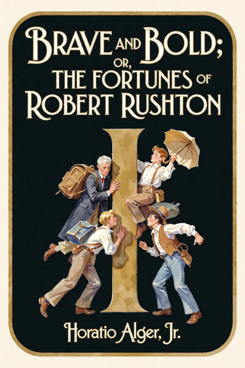 Cover of Brave and Bold; Or, The Fortunes of Robert Rushton by Horatio Alger, Jr.