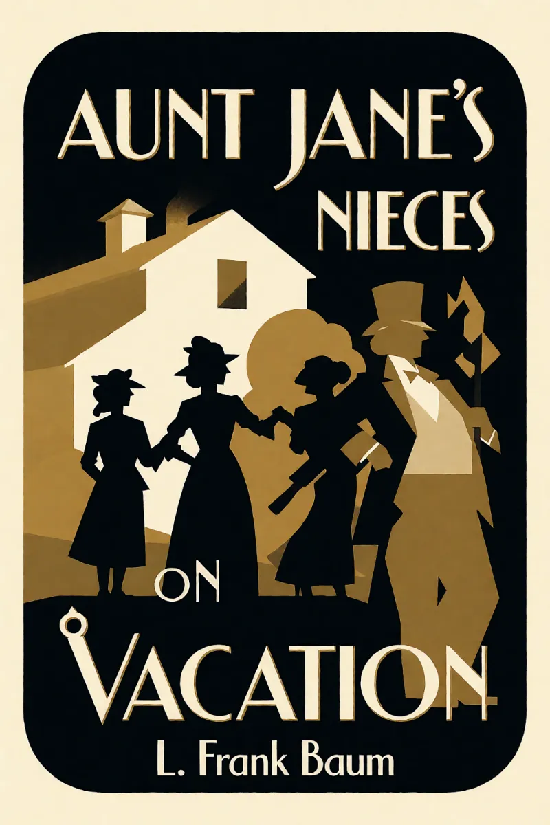 Cover of Aunt Jane's Nieces on Vacation by L. Frank Baum