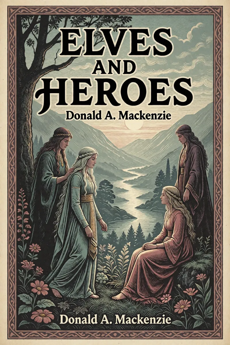 Cover of Elves and Heroes by Donald A. Mackenzie