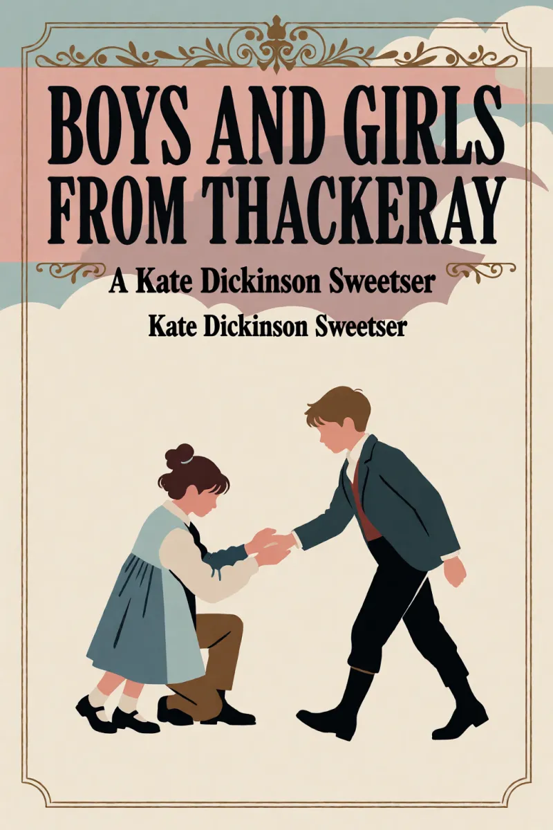 Cover of Boys and Girls from Thackeray by Kate Dickinson Sweetser