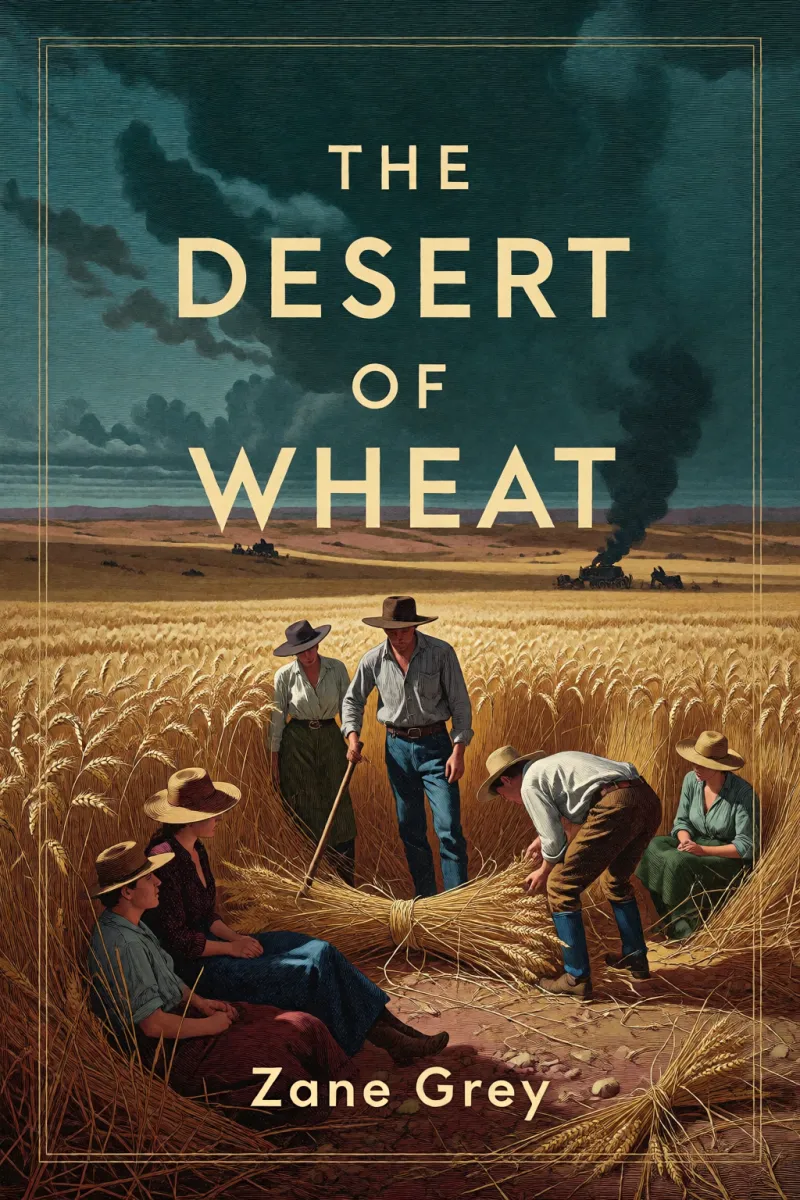 Cover of The Desert of Wheat by Zane Grey