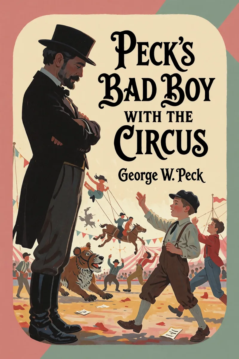 Cover of Peck's Bad Boy with the Circus by George W. Peck