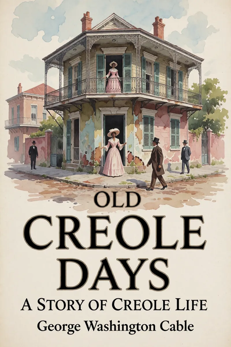 Cover of Old Creole Days: A Story of Creole Life by George Washington Cable