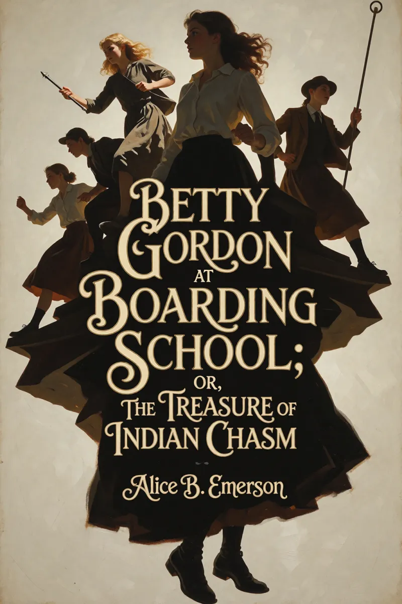 Cover of Betty Gordon at Boarding School; Or, The Treasure of Indian Chasm by Alice B. Emerson