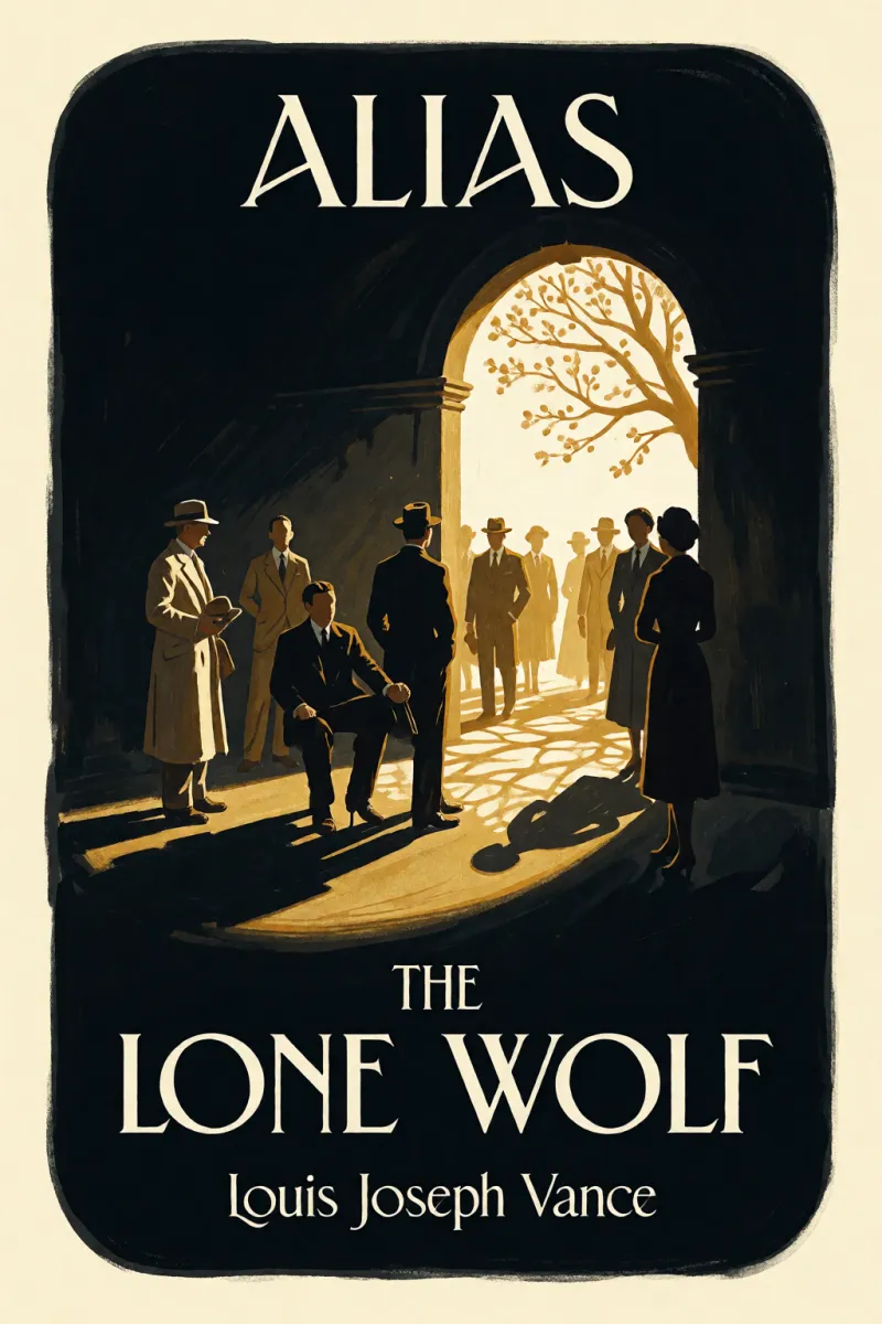 Cover of Alias the Lone Wolf by Louis Joseph Vance