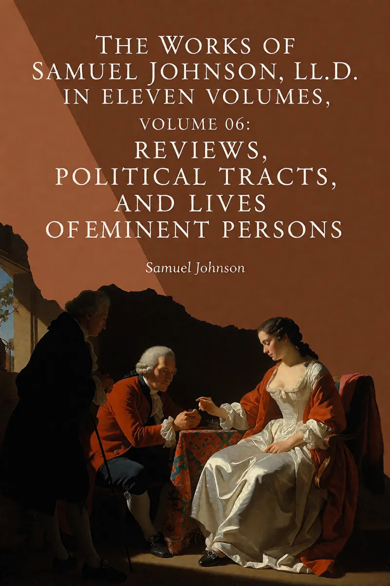 Cover of The Works of Samuel Johnson, LL.D. in Eleven Volumes, Volume 06: Reviews, Political Tracts, and Lives of Eminent Persons by Samuel Johnson