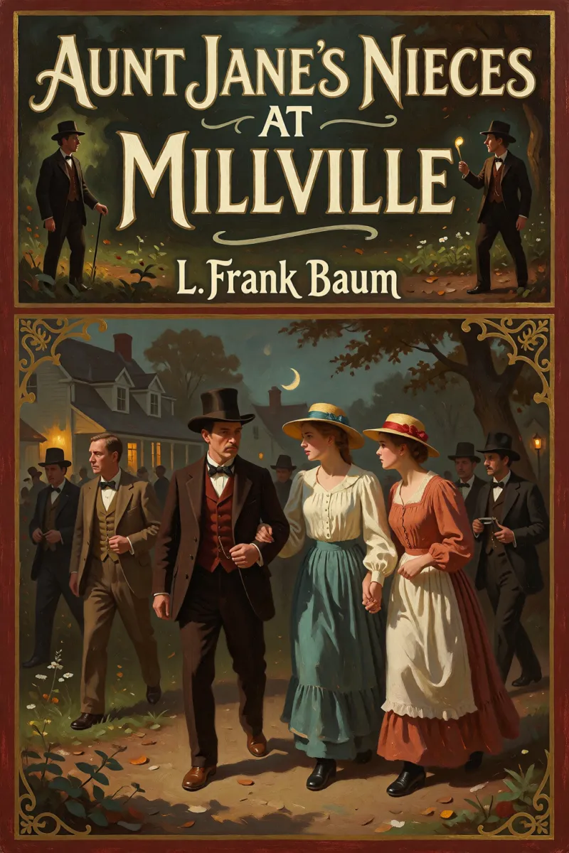 Cover of Aunt Jane's Nieces at Millville by L. Frank Baum