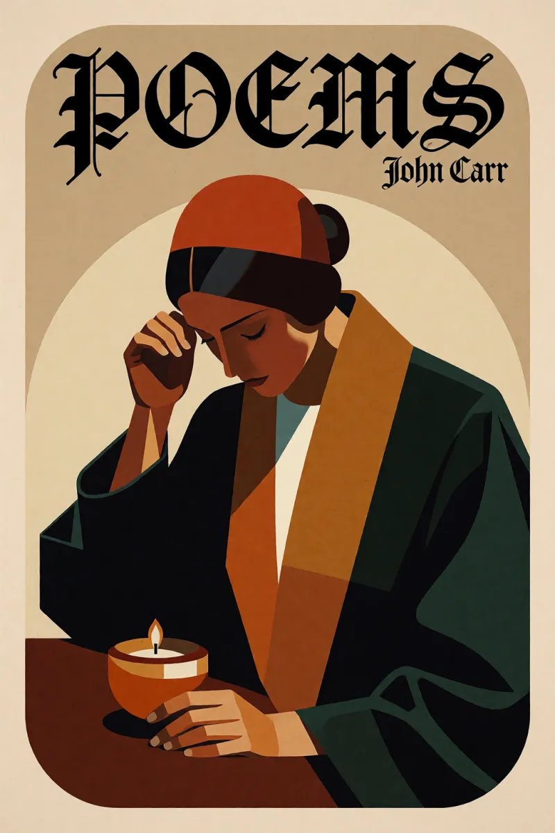 Cover of Poems by John Carr