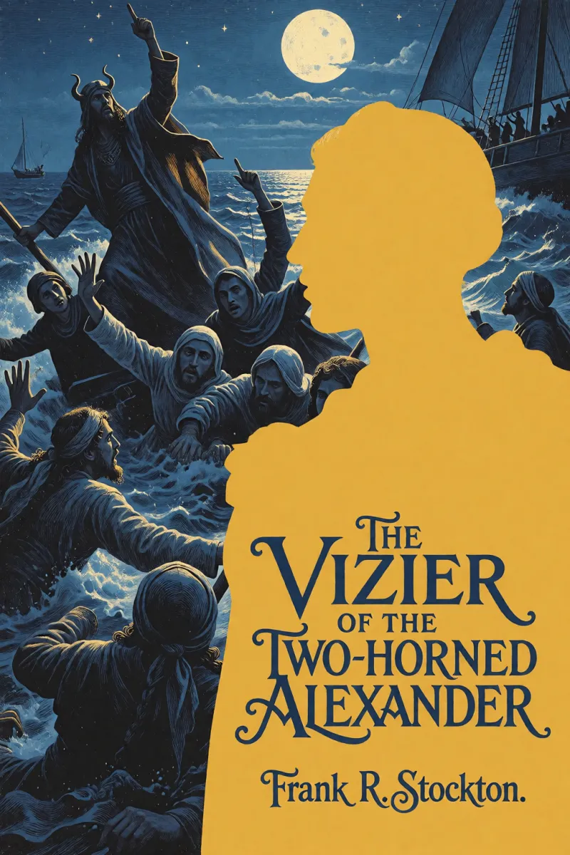 Cover of The Vizier of the Two-Horned Alexander by Frank R. Stockton