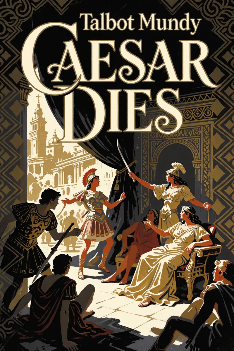 Cover of Caesar Dies by Talbot Mundy