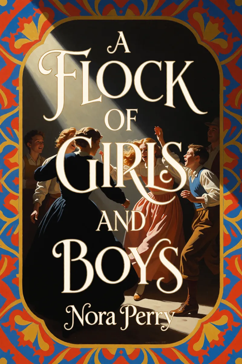 Cover of A Flock of Girls and Boys by Nora Perry