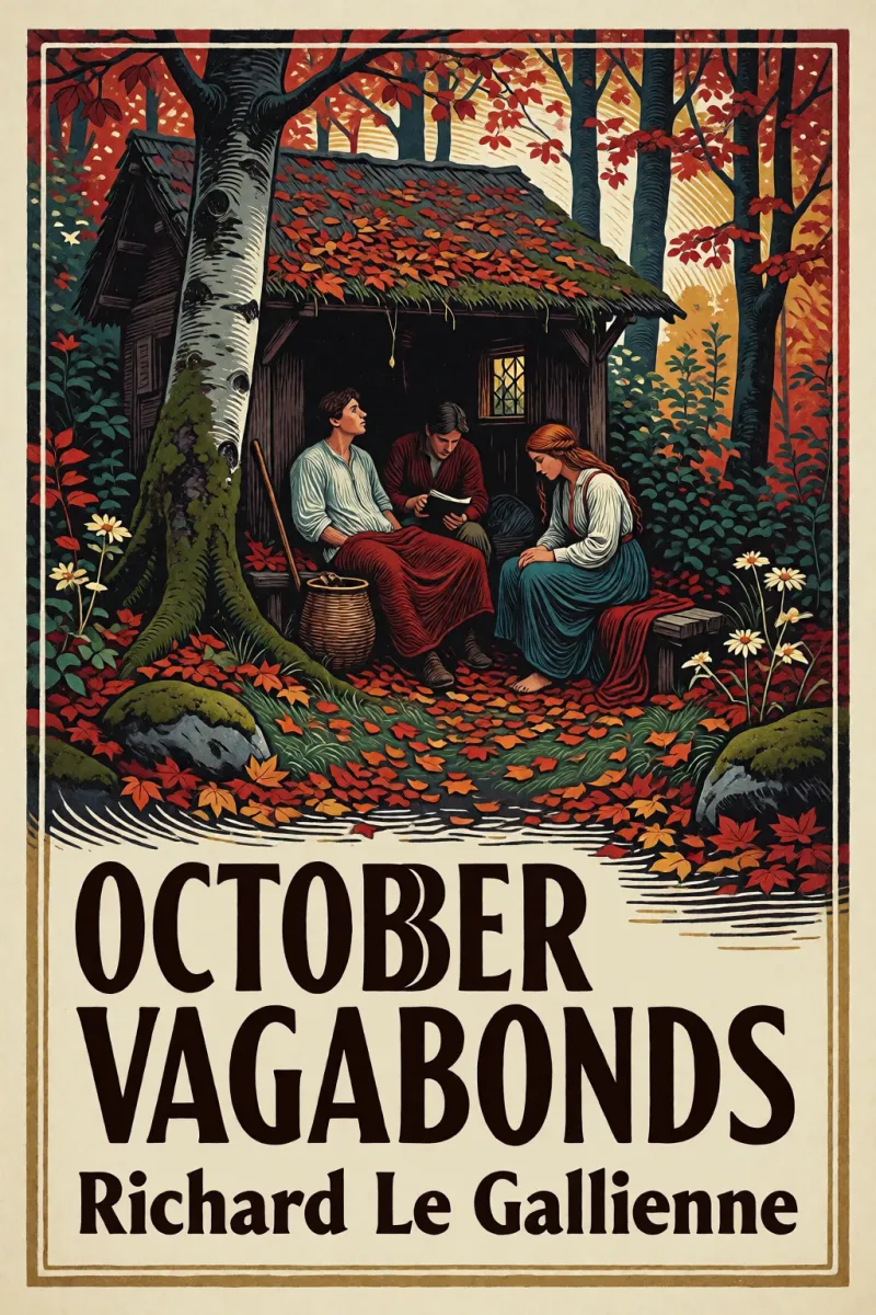 Cover of October Vagabonds by Richard Le Gallienne