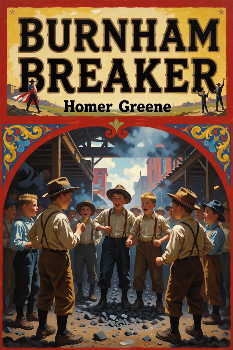 Cover of Burnham Breaker by Homer Greene