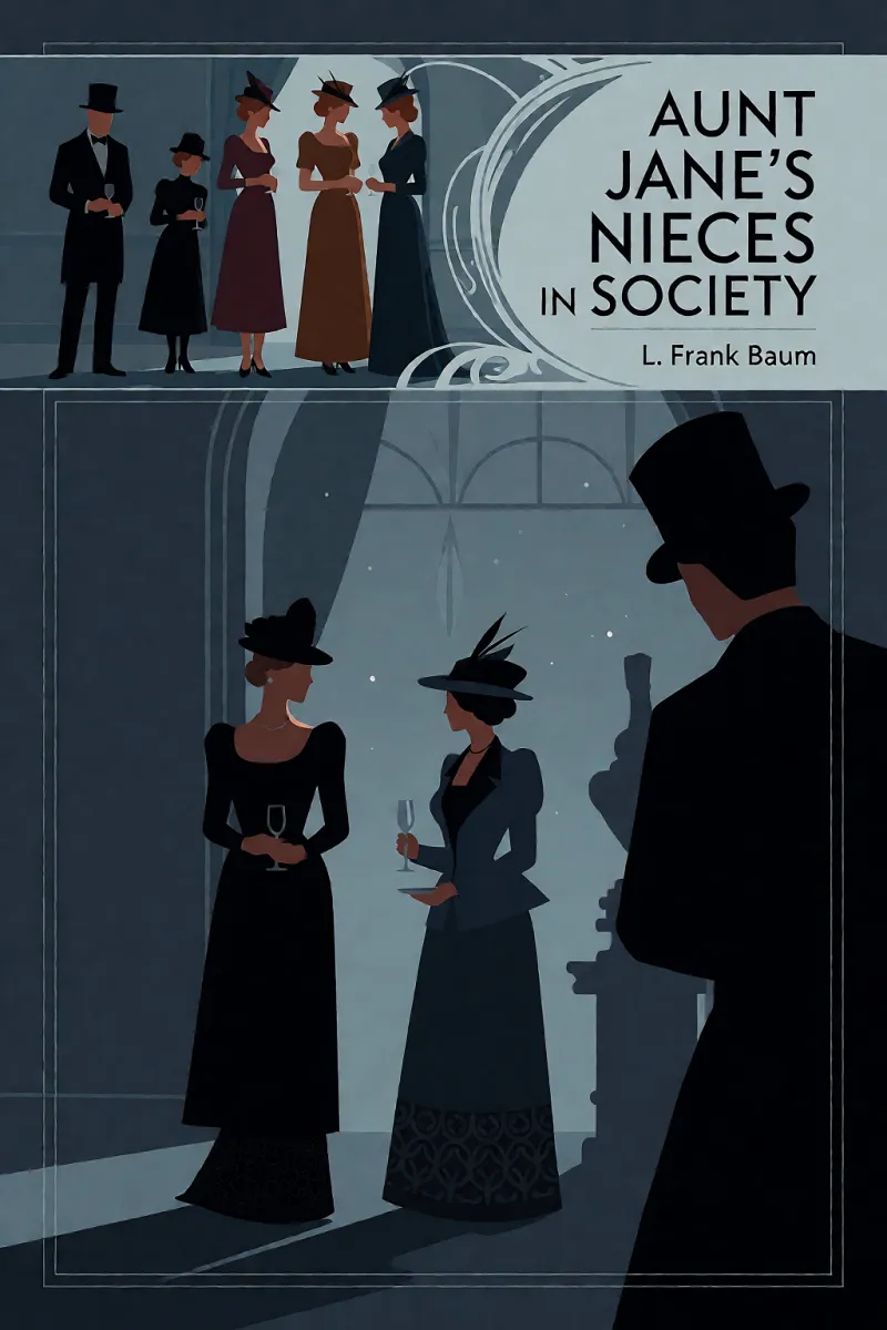 Cover of Aunt Jane's Nieces in Society by L. Frank Baum